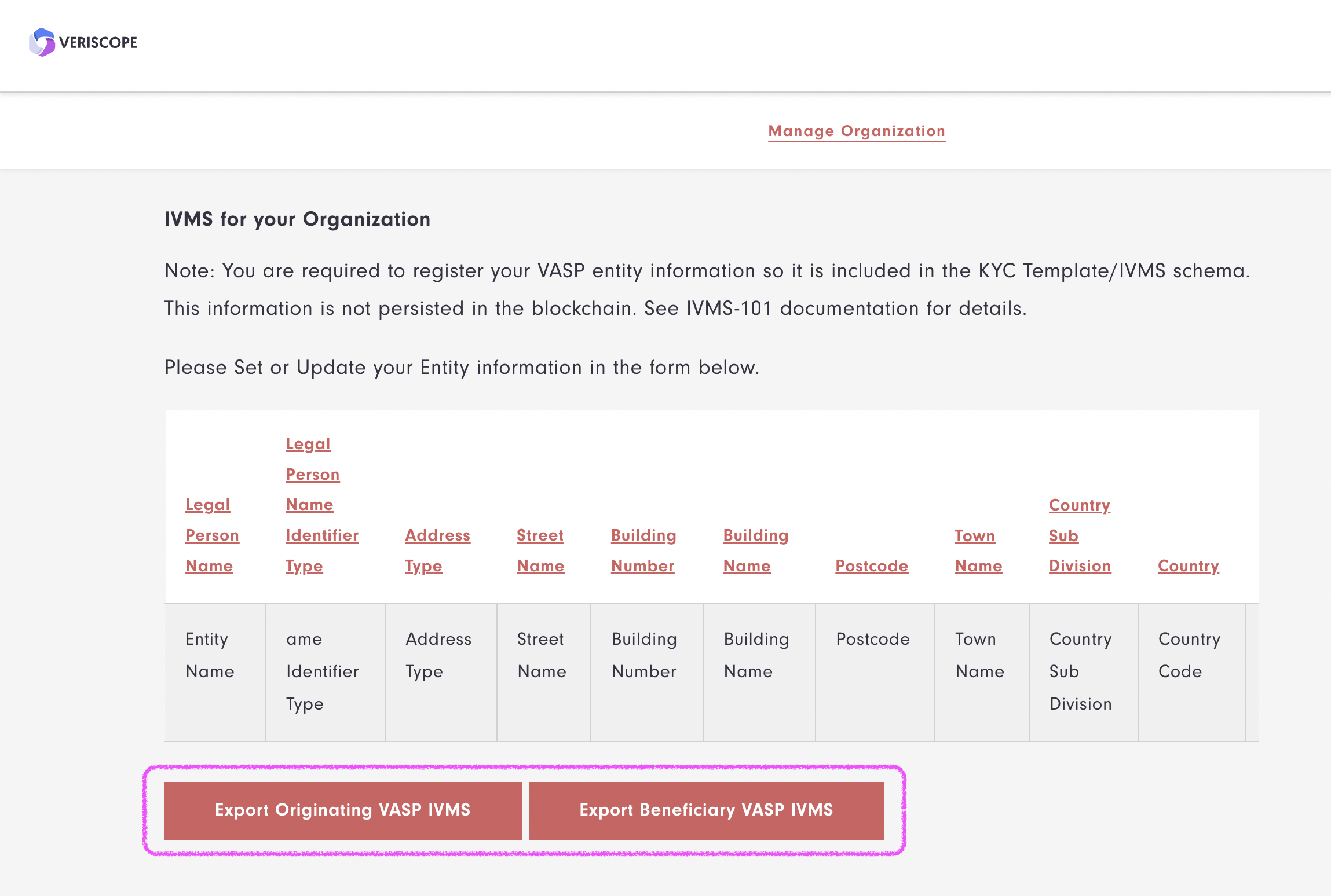 Export IVMS